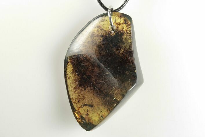 Polished Chiapas Amber ( grams) Necklace - Mexico #197955